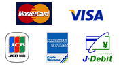 お支払いは各種クレジットカードや銀行振込もご利用いただけます。