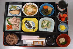 産褥祝膳選択メニュー~日本料理